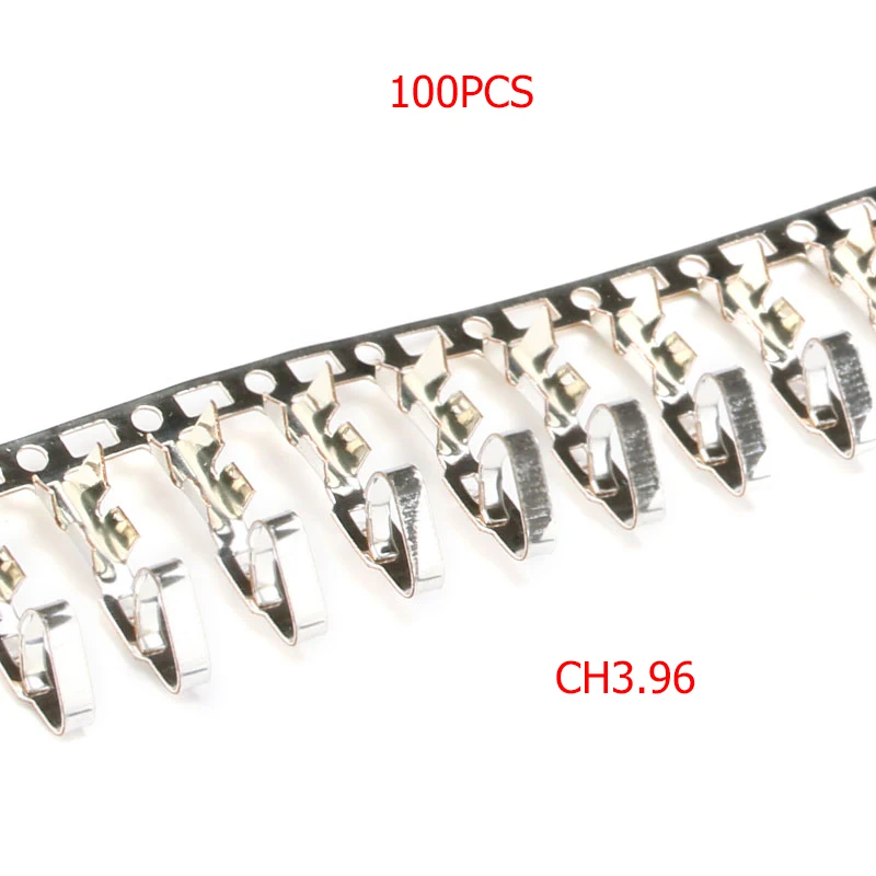 100PCS CH3.96 Terminals Spacing 3.96 Pitch 3.96MM For Housing Case 3.96 MM Pitch Female Male Connector