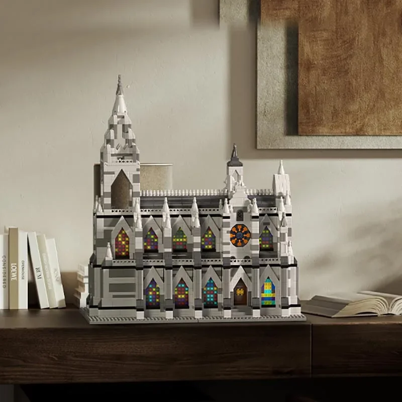 Zestaw klocków Notre-Dame de Paris i Katedra w Koenigsbergu, model architektoniczny, 2908 elementów, zabawka dla dzieci i dorosłych, prezent dla entuzjastów.