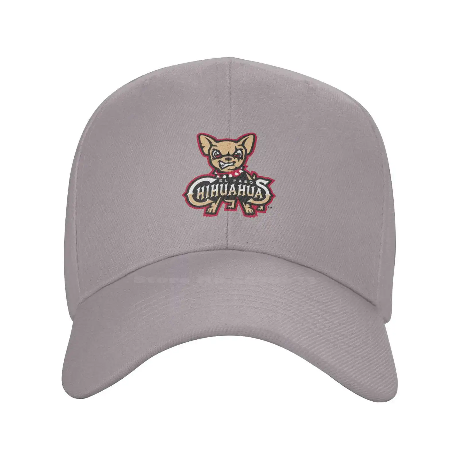 El Paso Chihuahuas Logo Print Graphic Casual Denim cap Knitted hat Baseball cap