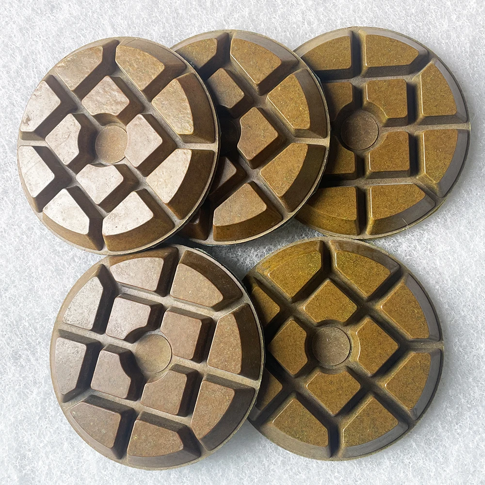 4 Inch 100mm Diamond Floor Grinding Block Polishing Pad For Grinding Concrete Cement Stone Floor