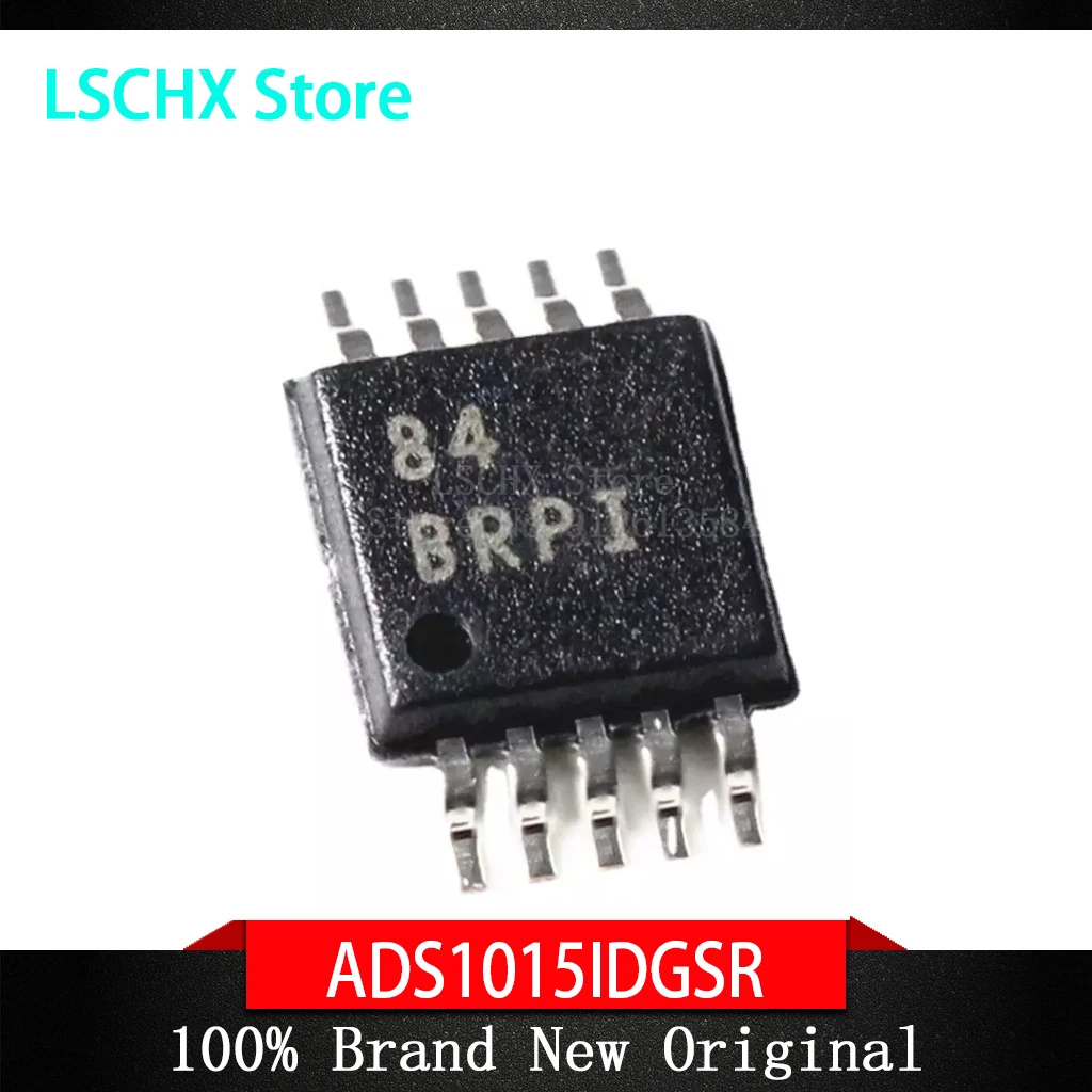 1pcs/lot ADS1015IDGSR ADS1015IDGST ADS1015 MSOP-10 In Stock