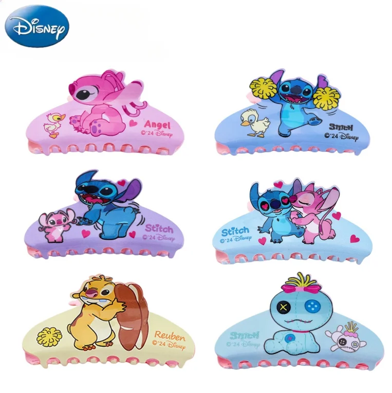 

Stitch Claw Clips Women Fashion Acrylic Hollow Shark Claw Back Head Hairclip Barrette Hair Accessories Headwear Girls Gifts