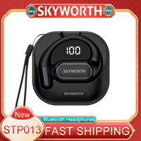 SKYWORTH STP013 Earphone Outdoor Sports OWS Ear Hook Headset Wireless Bluetooth 5.3 Open Ear Headphone HiFi Stereo Music Earbuds