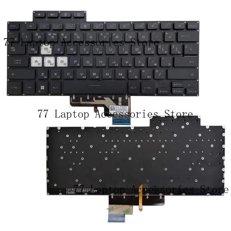 

For ASUS TUF Air FX516 FX516P FX516PR FX516PM FA516 Backlit Keyboard Russian