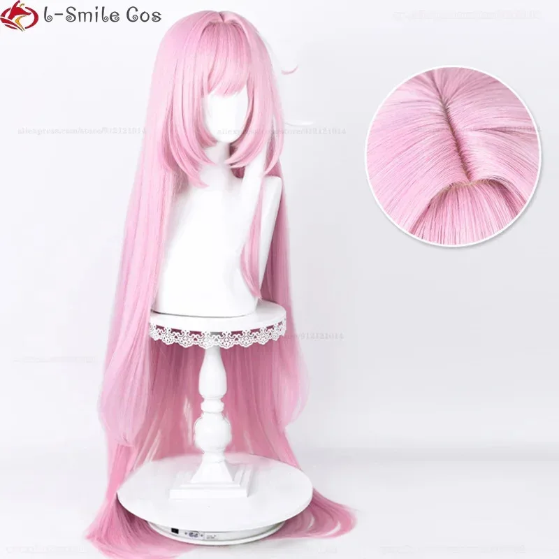 

DY20Elysia Cosplay Wig 80cm/110cm Long Pink Elysia Cosplay Anime Cosplay Wigs Heat Resistant Hair Costumes Wigs For Woman + Wig