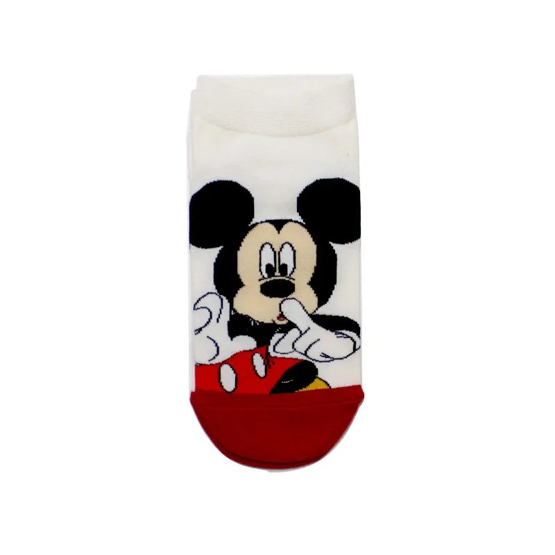 40 Styles New Fashion Cartoon Women Socks japanese Kawaii Cute Short Socks Mickey Donald Duck Minnie Mike female Low Cut Socks