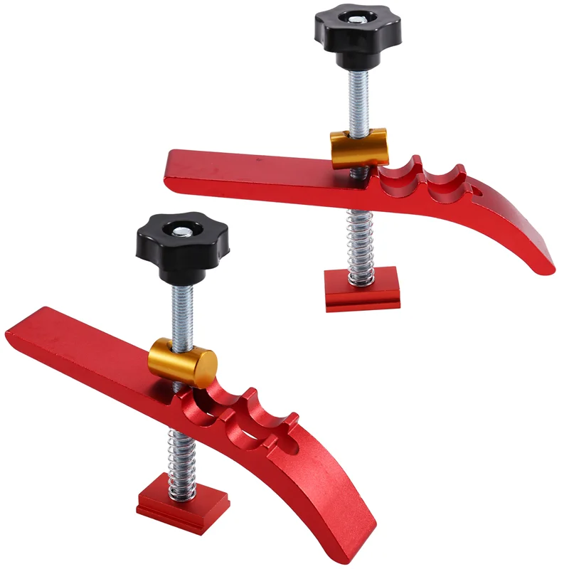 

AT05-Quick Acting T-Track Hold Down Clamp T-Slot Handle For Routers Drill Presses CNC With T Bolts