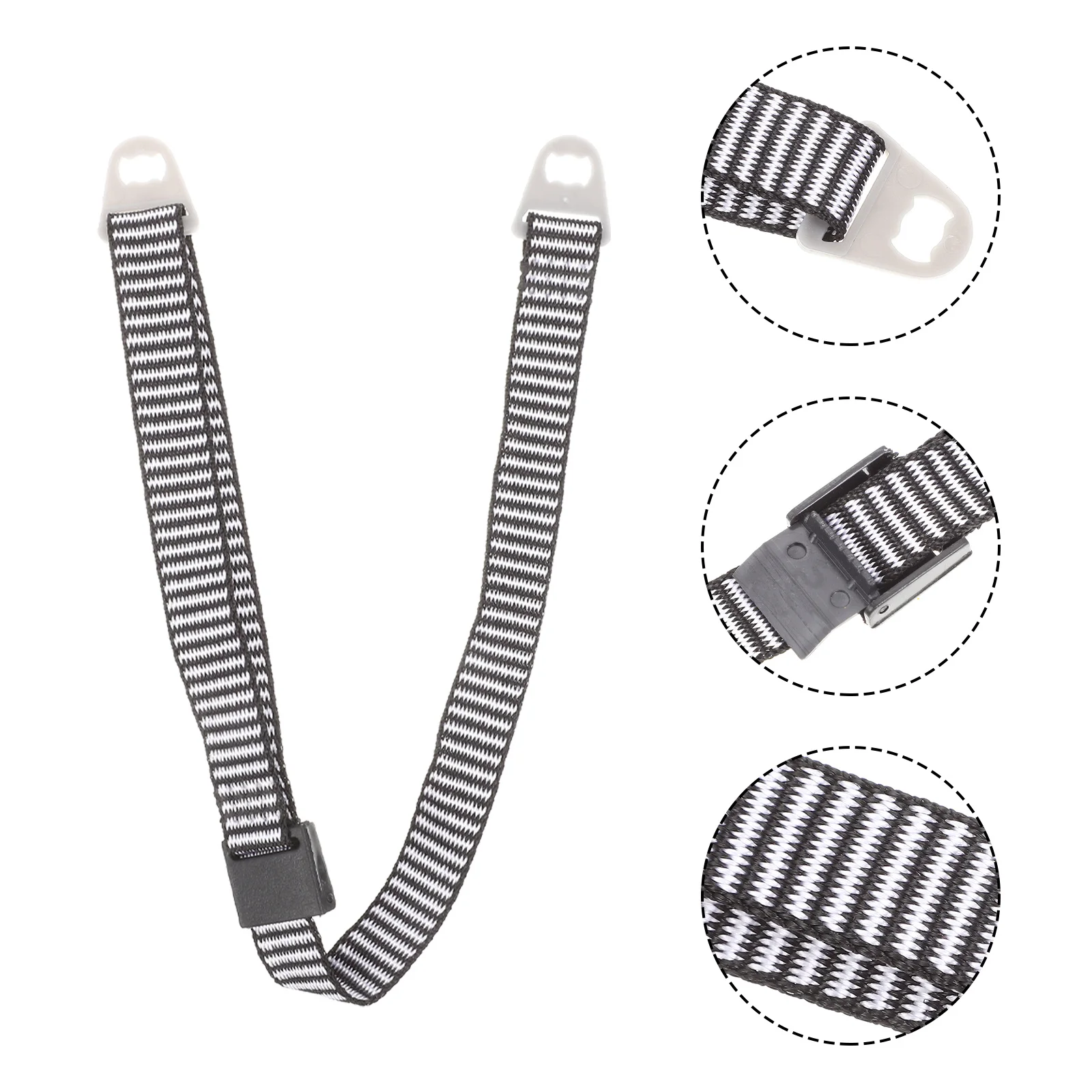 2 قطعة حزام قبعة صلب قابل للتعديل شريط قبعة تثبيت ثابت حزام الذقن استبدال شريط قابل للتعديل #4