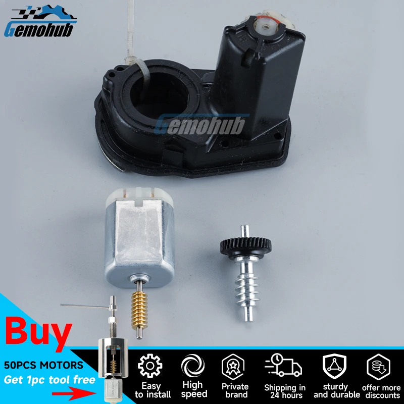 Gemohub For Audi Q7 SQ7 4M 4M2 MK2 2015-2020 Car Exterior Folding Mirror Motor Carbon Brush exclusive applicability tool 12V DC