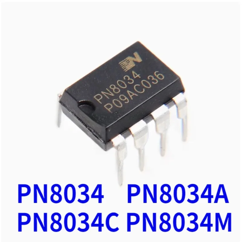 5PCS New Original PN8034M PN8034A PN8034C DIP8 Power Control Chip