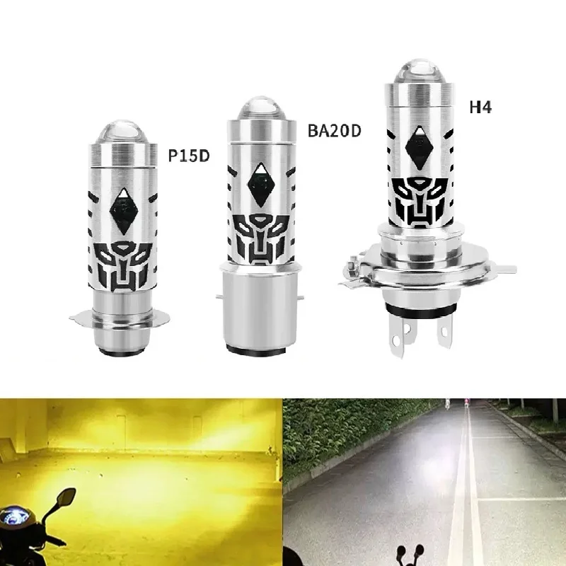 H4 Led Dual Color M…