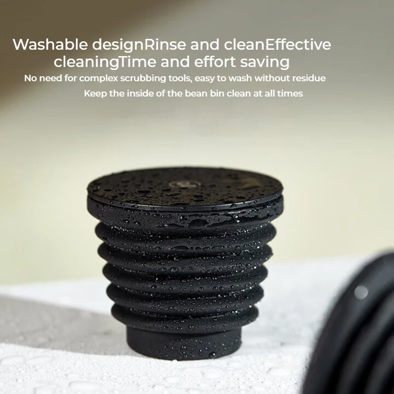 Molinillo de café, almacén de granos de soplado de aire, tolva de dosis única, fuelle, contenedor de granos, Herramientas de limpieza para GEMILAI G9015/G9016