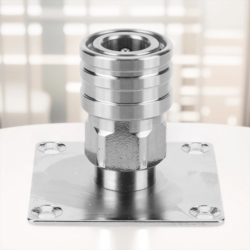 収納ラック ステンレス鋼 高圧洗浄機 ノズルチップホルダー 1/4クイックコネクター 自動フォームキャノンホルダー 非自己ロック式