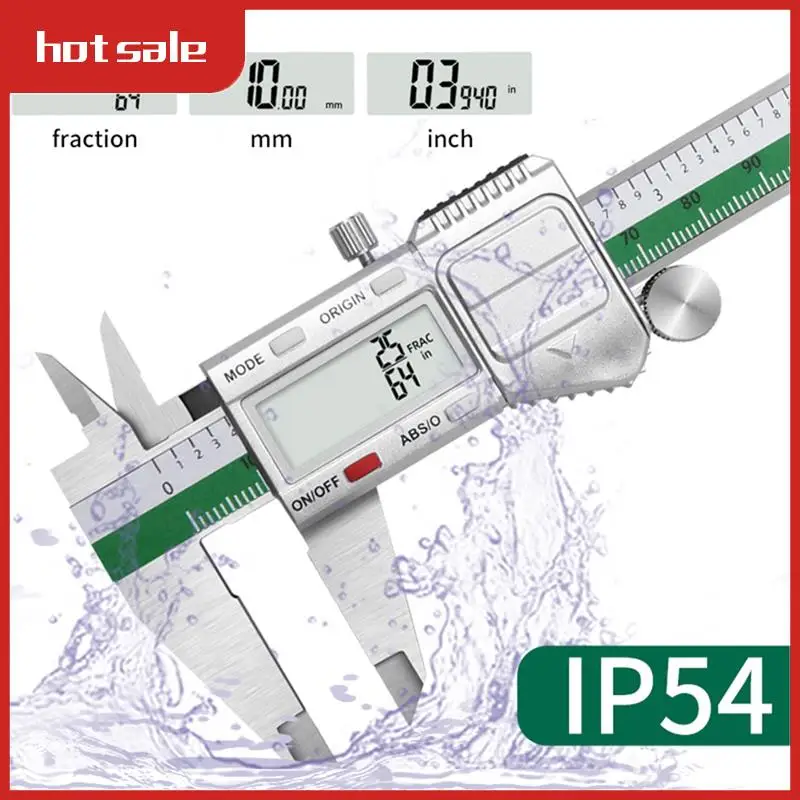 

A21I-ET54 150Mm Digital Caliper Stainless Steel Fraction / Mm / Inch 0.01Mm High Precision For Mechanical Components Measure