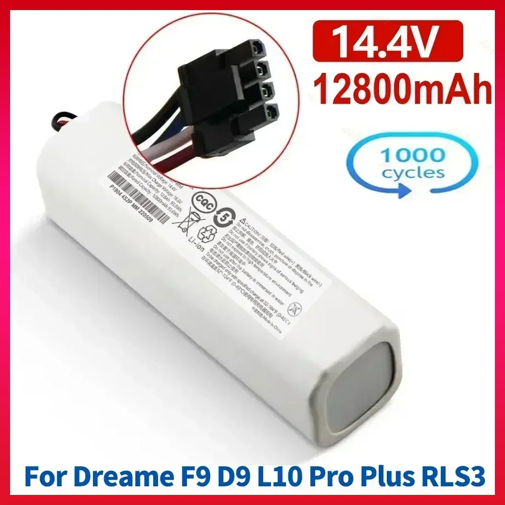 

Originalr Replacement P2008-4S2P-MMBK Battery For Dreame F9 D9 L10 Pro Plus RLS3 RLS5 RLS5L RLS5D Accessories Parts battery