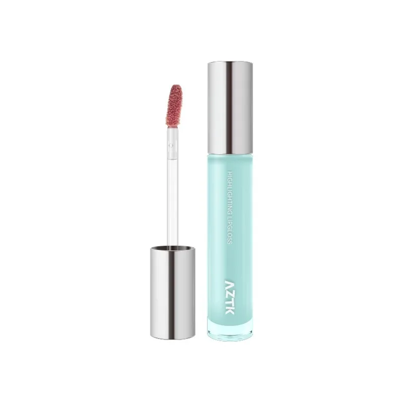 Brillo de labios Original y genuino Aztk, lápiz labial líquido, esmalte de labios, espejo, lápiz labial hidratante, cosméticos de maquillaje no pegajosos para mujer