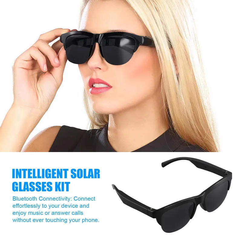 B63B-F06 Waterproof Bluetooth Smartglass Stereo Connected Bezel Smart Glasses Polarized Sunglasses