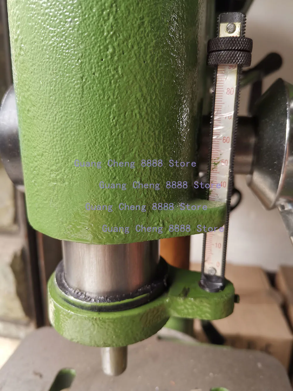 1PC NEW Bench Drill Depth Control Rod Scale Stop Bracket Hangzhou West Lake Z512-2 Z516A Ruler Base Clamp Inner Diameter 50mm