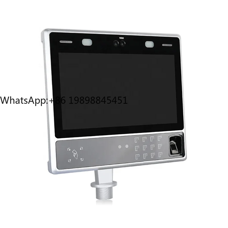 

AI Intelligent Measurement Time Attendance Face Recognition Scanner Machine for School Gate Door