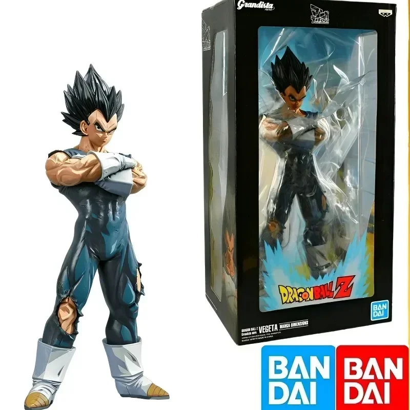 

Bandai Nero Dragon Ball Z Vegeta Iv Bejita Yonsei Anime Action Figure Comic Color Model Ornaments Birthday Gift Toys in Stock