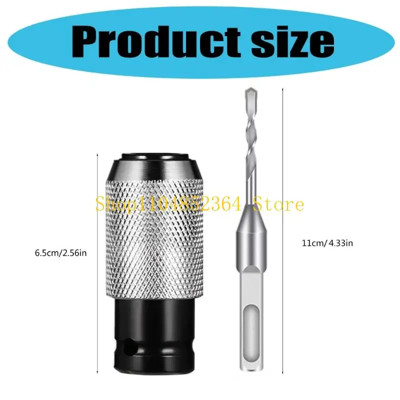 652F Professional Power Tool Adapter Converter For Electric Drill To Hammer Wrench