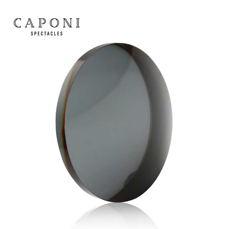 CAPONI Prescription Lens Dark Polarized Lenses Sun Glasses Lens 1.56/1.61/1.67 Refractive Index Optical Sunglasses UV400 Lenses