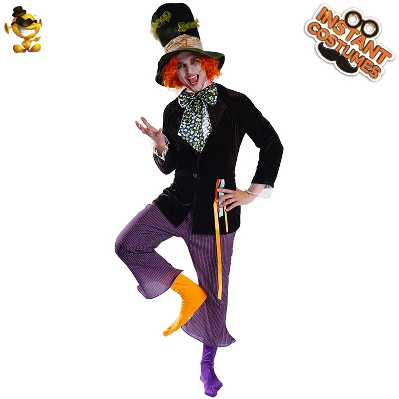 

Мужской забавный костюм клоуна на Хэллоуин, косплей, одежда для пар, наряд для уха, мяча, сценический костюм, традиционная китайская опера