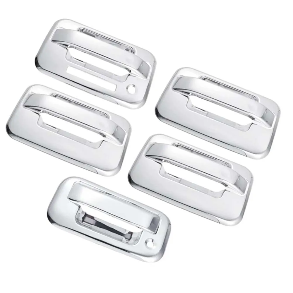 Vehicle Door Trim Pieces Truck Door Handle Overlays For Daily Driving Protection Passenger Side Solid Cover For Ford F150 4DR