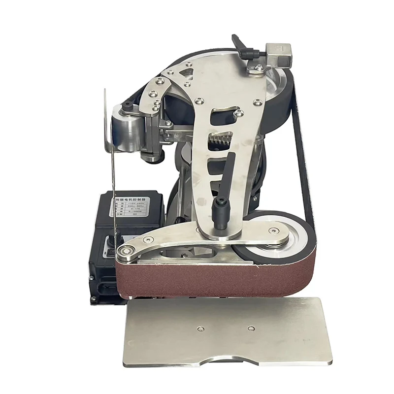 Picture 5: ADV Multi-use 2*56/2*48 Industrial Belt Sander 1.5kw Grinding Machine Vertical Horizontal Belt Sander