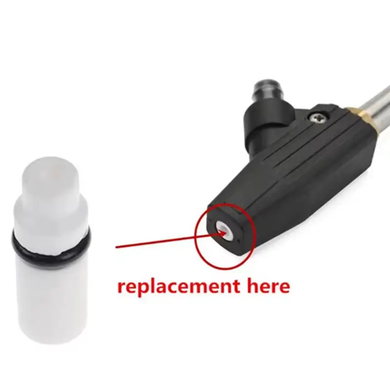 M12K-Sandblaster Nozzles 10PCS For Low Pressure Sand Blasting Machines- Rust Removal Tool Replacement Tips