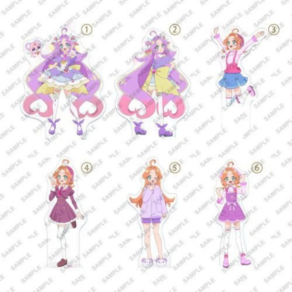 

Anime Peripherals Anna Akechi Figure Acrylic Stand Mikuru Kobayashi Figurine Standing Plate Ruruka Moria Decoration Toys Gifts