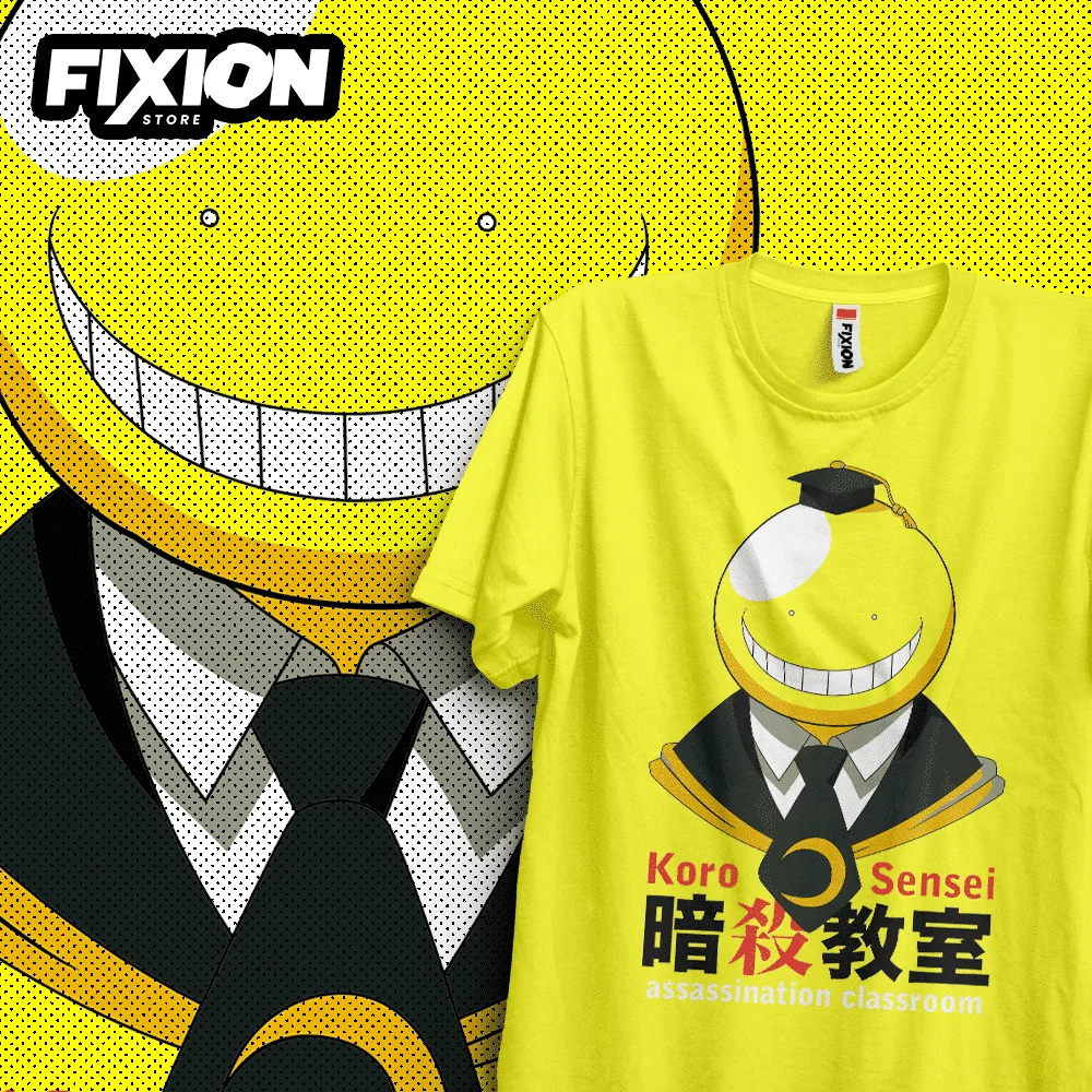 Assassination Classroom –  Abril – [Amarillo]Anime T Shirt Manga Gift For Anime Lover All Size Cotton