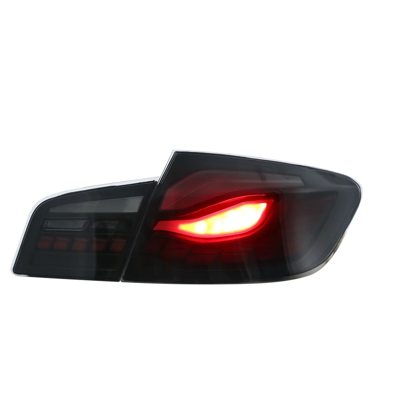 Glistuning Smoked Tail Lights For  5 Series China Car Part Auto Led Light