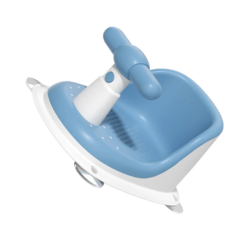 Baby Shower Seat Bath Seat for Newborn Infant Bathtub Chair Creative Backrest Stable Safety Infant Bathing Supply view 5
