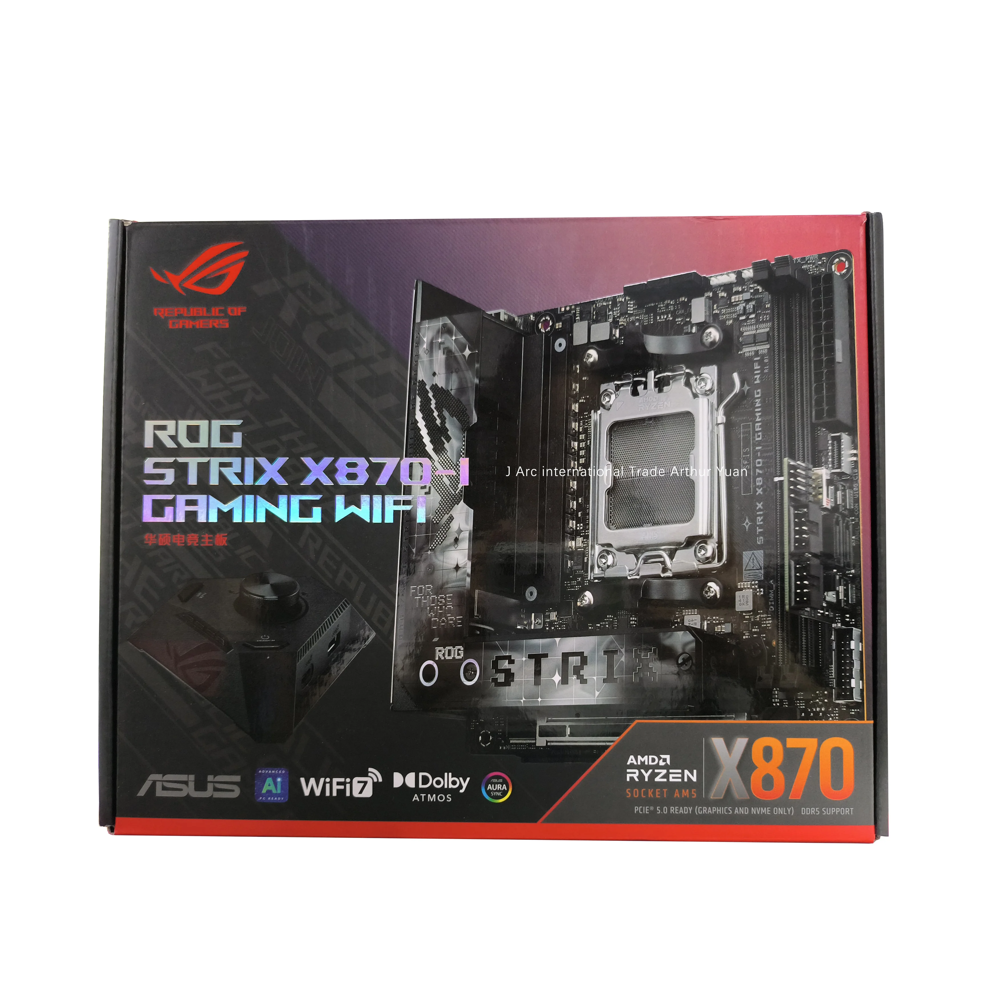 ROG STRIX X870-I GAMING WIFI Motherboard AM5 Socket Support DDR5 & SATA Interface for Desktop & AMD 9000 CPU