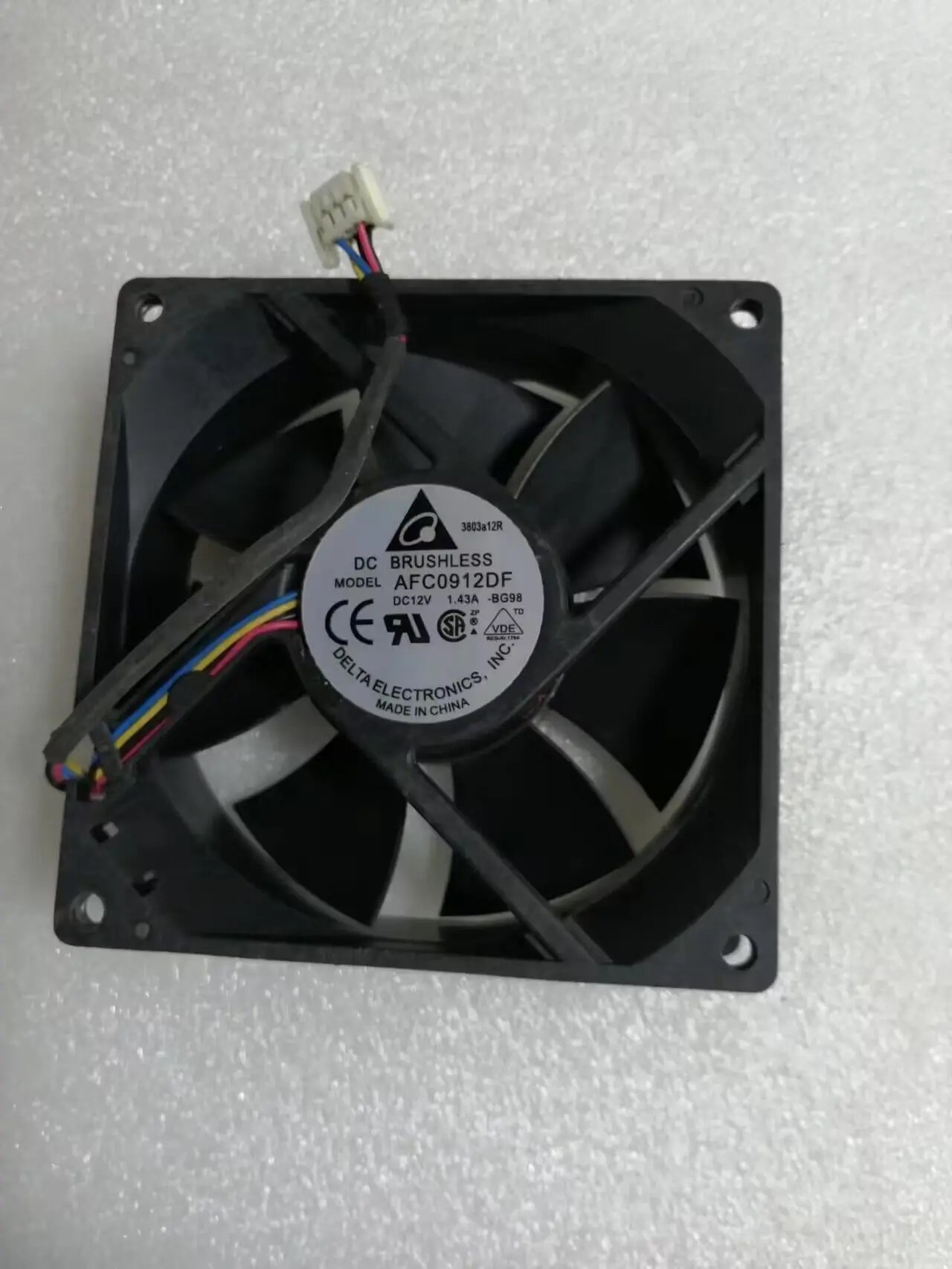 

ML110 Gen9 784588-001 791708-001 AFC0912DF A67 12V 1.43A Cooling fan