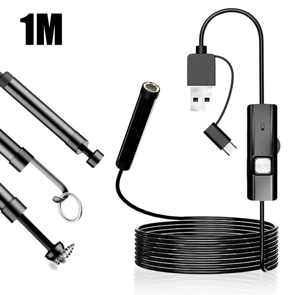 

Inspection Tool Borescope Camera 5.5MM Waterproof 70 Viewing Angle Wear-resistant Design IP65 Waterproof Rating