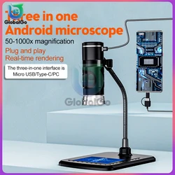 50x-1000x Wireless Digital Microscope Handheld USB HD Inspection Camera Magnifier For Cell Phone Repair Soldering Tool