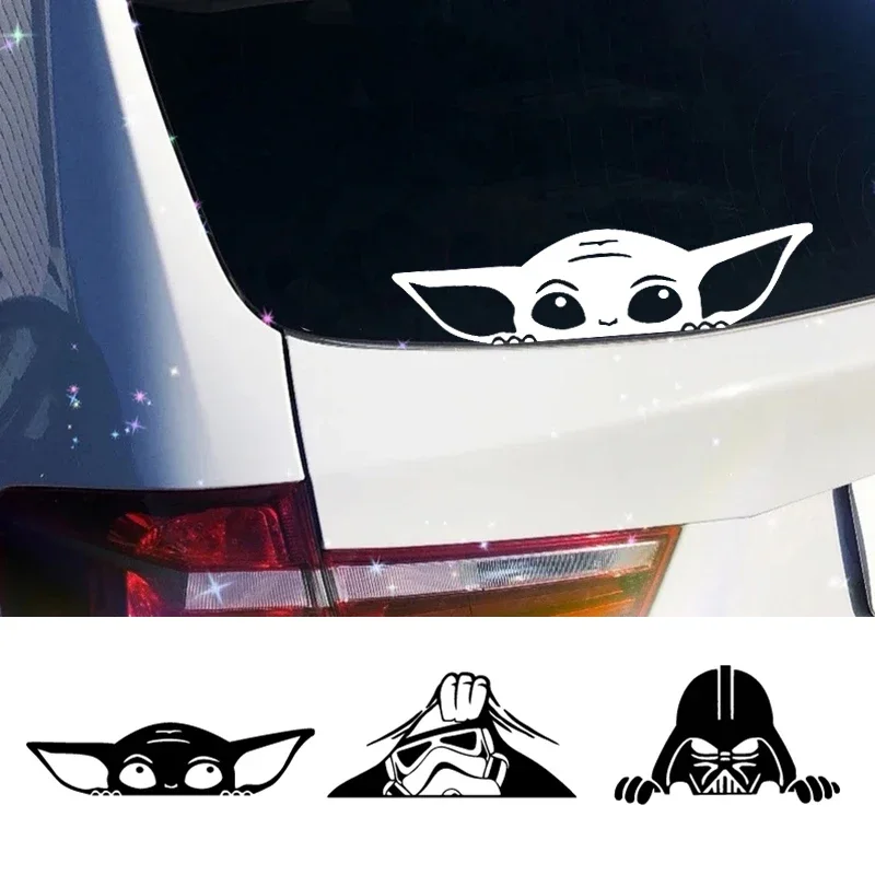 Star Character Car Stickers Vinyl Decals Waterproof Scratch Resistant for Auto Windows Motorcycle-Cartoon Style Vehicle Graphics