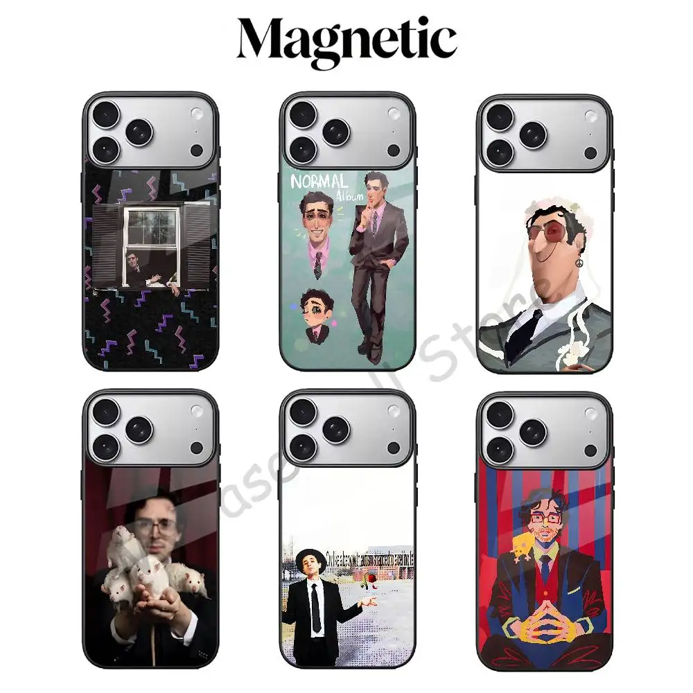 The Normal Album W-Will W-Wood Magnetic Black Phone Case For MagSafe For iPhone 17 16 15 14 13 12 11 Pro Max Plus Mini E XR