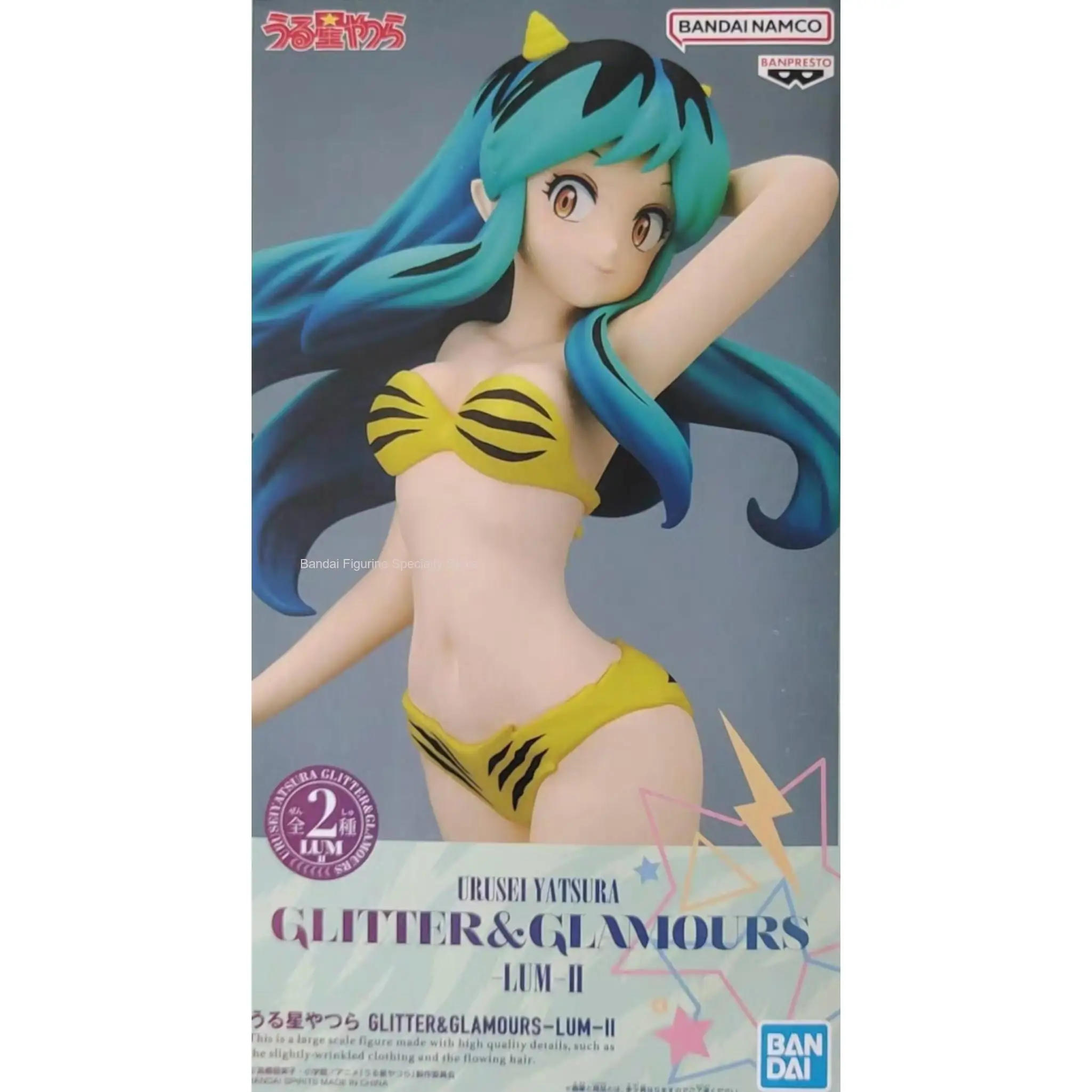 In Stock 100% Original Bandai Banpresto Urusei Yatsura Lum Action Figure Model Doll Brand New Boxed Animation Peripherals Garage