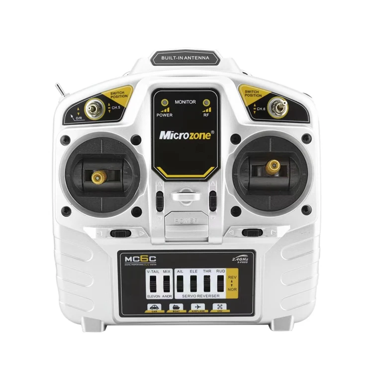 

Microzone FPV RC Dro ne Controller Transmitter Receiver Radio System for Fixed Wing Airplane