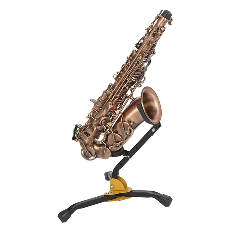 

Saxophone Stand, Portable Folding Saxophone Stand - Adjustable Triangle Base, Musical Instrument Accessories