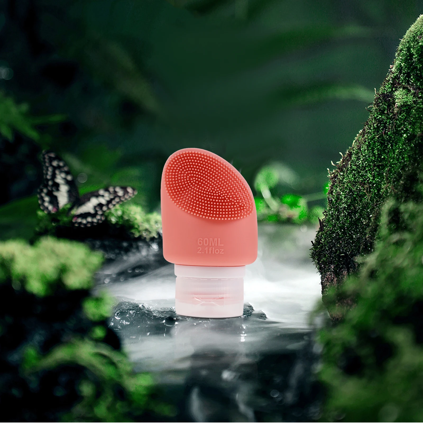 

Silicone Face Wash Brush Bottle Shampoo Washer Commercial Grade Spray Cleaner Dish Sponge Wand Perfume