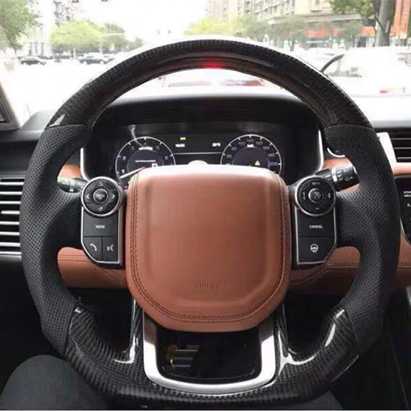 Carbon Fiber Multi-function Steering Wheel For The Range Rover Sport Velar Custom Car Steering Wheel