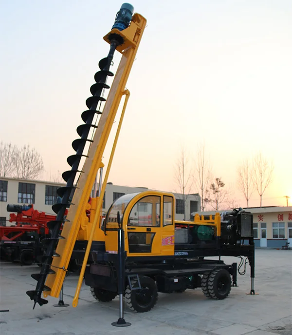 12M Drill Depth 1200mm Width Pile Driving Machine Promotion