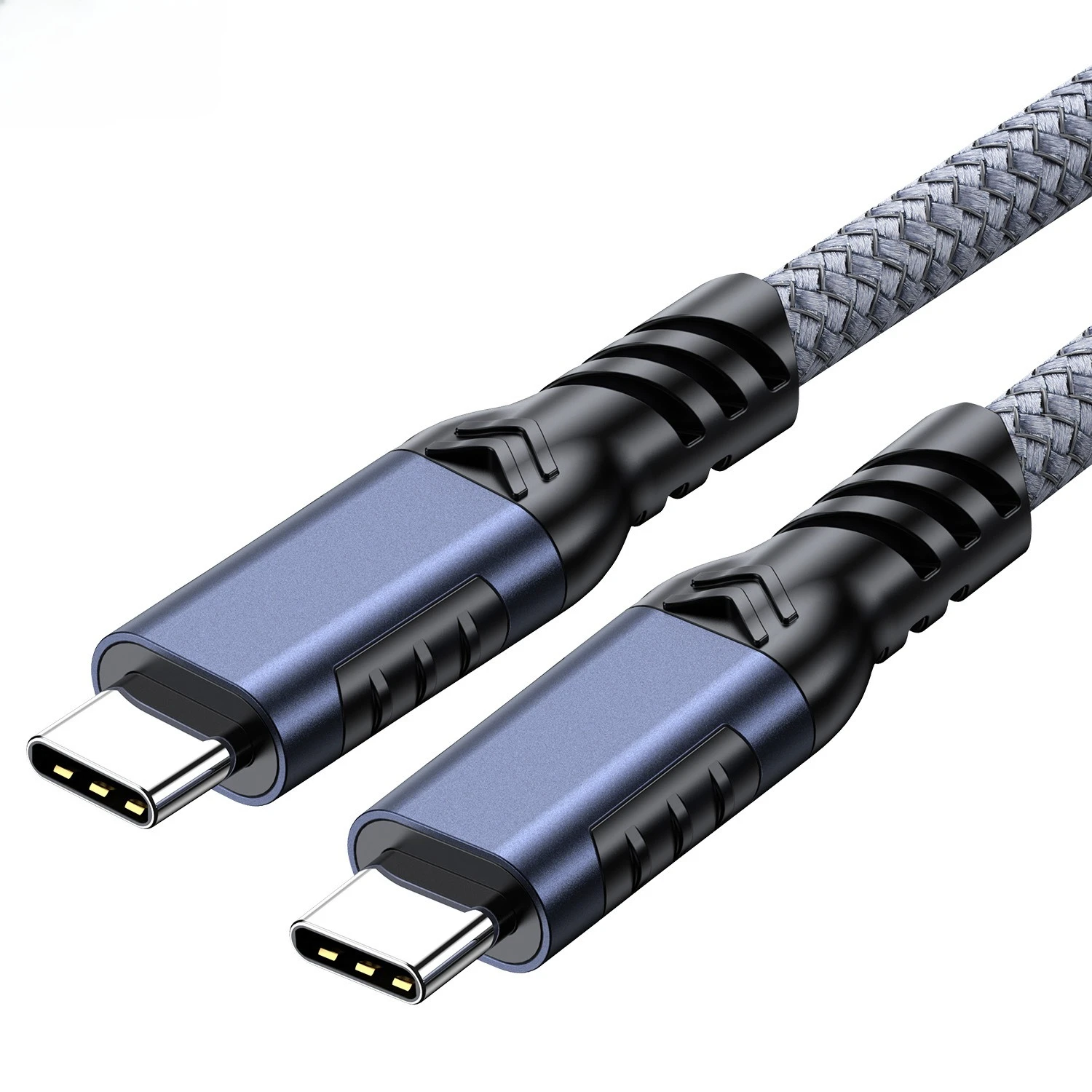 新品USB 3.2 Gen 2 Type-C編組ケーブル 8K@60Hz 20Gbps Thunderbolt4/3 高速 240W 5A急速充電 ビデオケーブル 1m 2m 3m