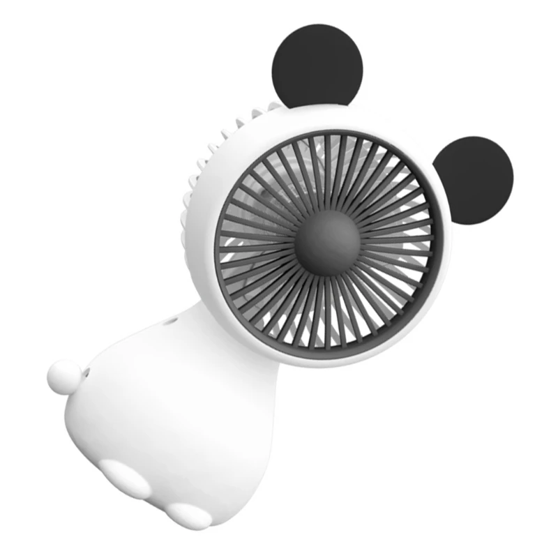 CPDD พัดลมพกพาขนาดเล็ก พัดลม USB น่ารัก เนื้อพลาสติก เหมาะสำหรับใช้งานอากาศร้อน