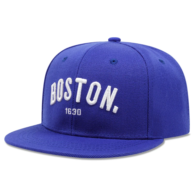 Fashion BOSTON Cap Men Women Adjustable Hip Hop Baseball Cap For Unisex Adult Outdoor Casual Sun Hat Cotton Snapback Hats