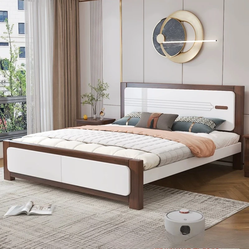 

Design Simple Bed Children Double Queen Luxury Girls Modern Headboards Bed Single Sleeping Letto Matrimoniale Unique Furniture
